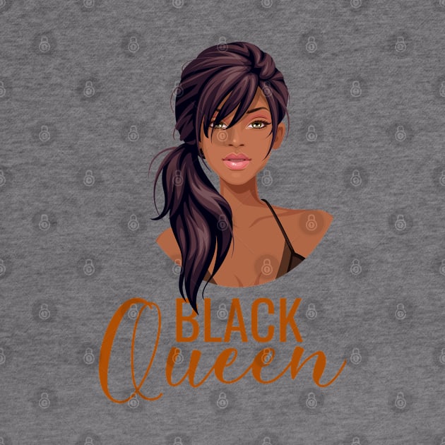 Black Queen, Black Woman, African American Woman by UrbanLifeApparel